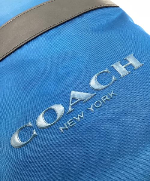 COACH（コーチ）COACH (コーチ) ボディーバッグ ブルー×ネイビーの古着・服飾アイテム