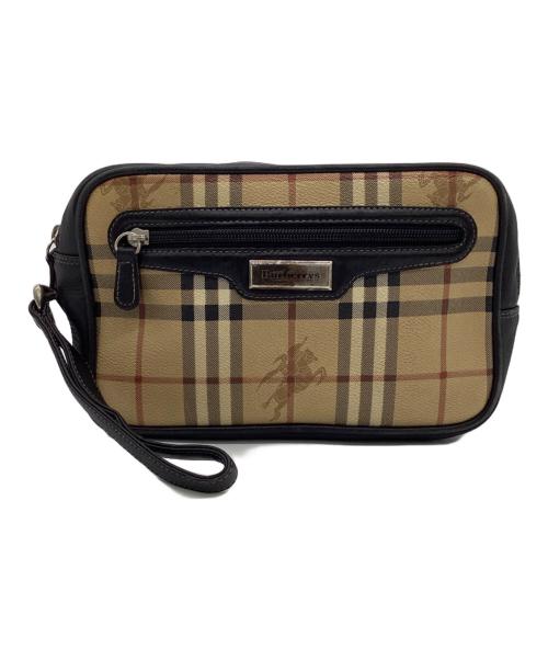 Burberry's（バーバリーズ）Burberry's (バーバリーズ) クラッチバッグ ベージュの古着・服飾アイテム