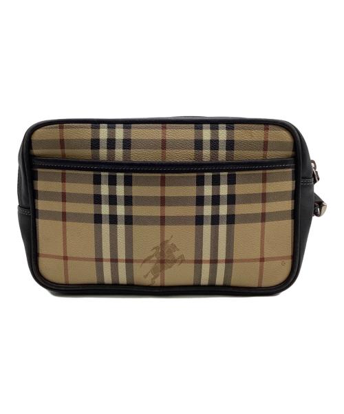 Burberry's（バーバリーズ）Burberry's (バーバリーズ) クラッチバッグ ベージュの古着・服飾アイテム