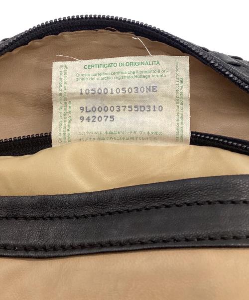BOTTEGA VENETA（ボッテガベネタ）BOTTEGA VENETA (ボッテガベネタ) イントレチャート ショルダーバッグ ブラックの古着・服飾アイテム