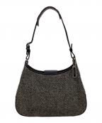 COACHコーチ）の古着「ハンドバッグ」｜ブラック×グレー