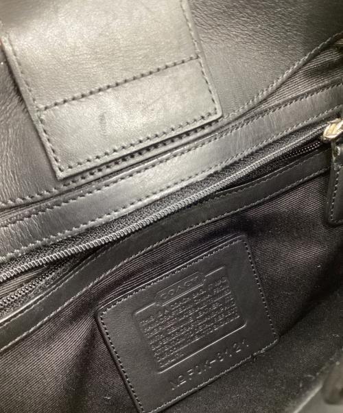 COACH（コーチ）COACH (コーチ) ハンドバッグ ブラック×グレーの古着・服飾アイテム