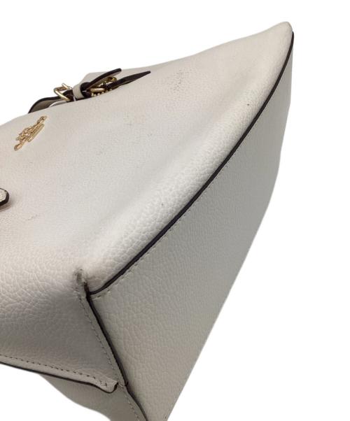 COACH（コーチ）COACH (コーチ) モリー トート 25 2WAYバッグ アイボリーの古着・服飾アイテム