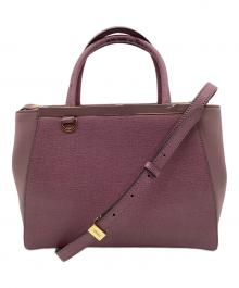 FENDI（フェンディ）の古着「PETITE 2JOURS（プチ トゥー ジュール）2WAYバッグ」｜パープル