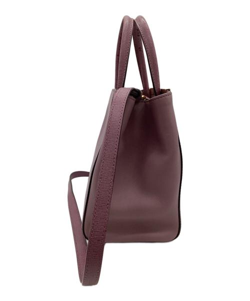 FENDI（フェンディ）FENDI (フェンディ) PETITE 2JOURS（プチ トゥー ジュール）2WAYバッグ パープルの古着・服飾アイテム
