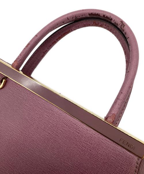 FENDI（フェンディ）FENDI (フェンディ) PETITE 2JOURS（プチ トゥー ジュール）2WAYバッグ パープルの古着・服飾アイテム