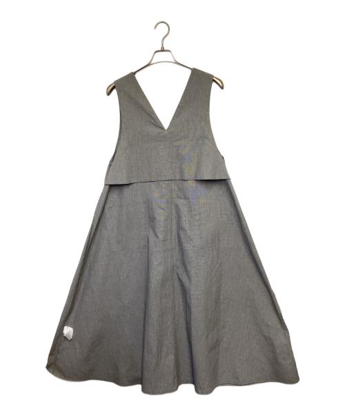BEARDSLEY（ビアズリー）BEARDSLEY (ビアズリー) ジャンパースカート グレー サイズ:1の古着・服飾アイテム
