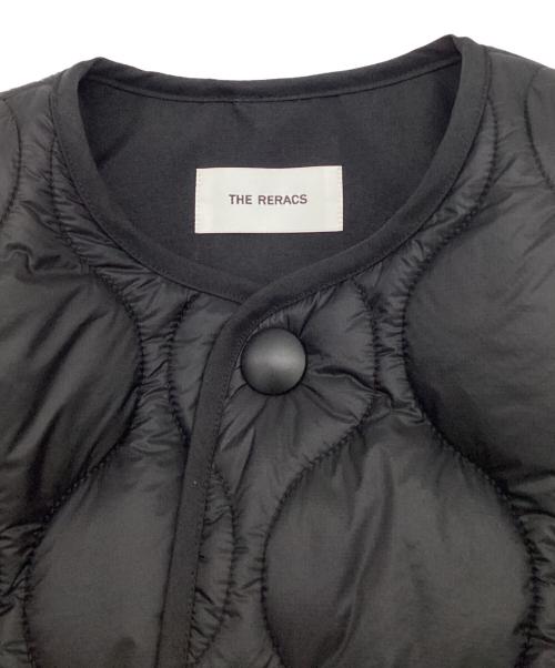 THE RERACS（ザ リラクス）THE RERACS (ザ リラクス) QUILTING COAT（キルティング コート） ブラック サイズ:38の古着・服飾アイテム