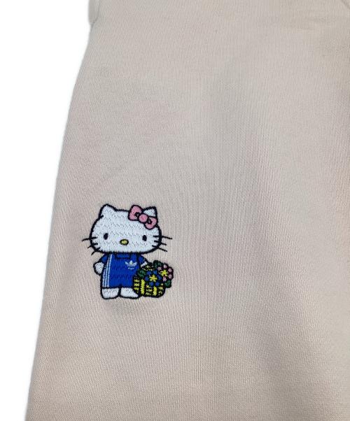 HELLO KITTY（ハローキティ）HELLO KITTY (ハローキティ) adidas Originals (アディダスオリジナル) ジョガーパンツ ワンダークォーツ ピンク サイズ:J/Sの古着・服飾アイテム