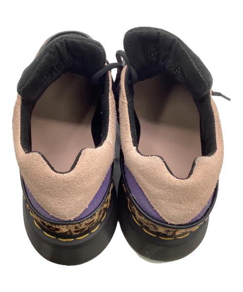 Dr.Martens（ドクターマーチン）Dr.Martens (ドクターマーチン) BUZZ 5 ホールシューズ ブラック×ピンク サイズ:UK4の古着・服飾アイテム