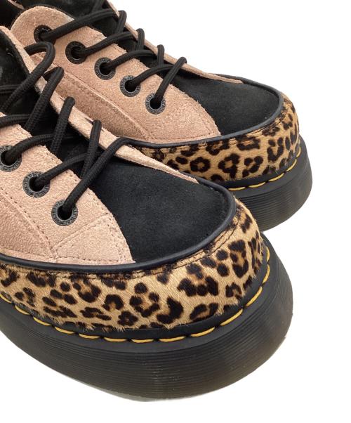 Dr.Martens（ドクターマーチン）Dr.Martens (ドクターマーチン) BUZZ 5 ホールシューズ ブラック×ピンク サイズ:UK4の古着・服飾アイテム