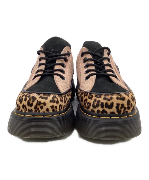 Dr.Martens（ドクターマーチン）Dr.Martens (ドクターマーチン) BUZZ 5 ホールシューズ ブラック×ピンク サイズ:UK4の古着・服飾アイテム