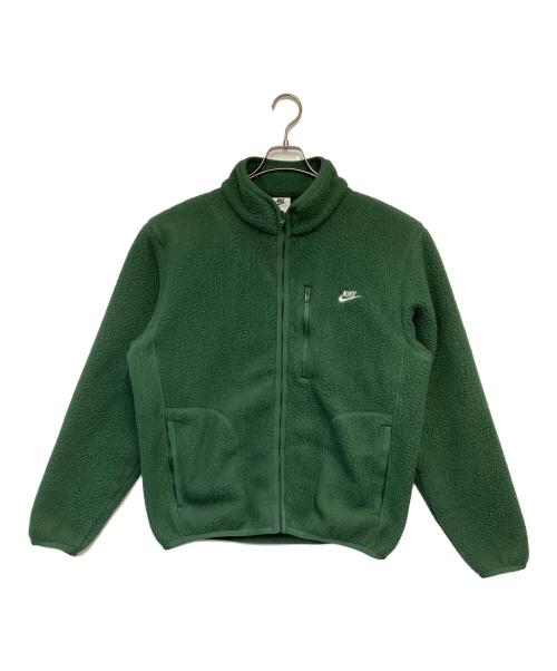 NIKE（ナイキ）NIKE (ナイキ) NK CLUB SSNL WINTER JKT（ナイキ クラブ シーズナル ウィンター ジャケット） グリーン サイズ:Mの古着・服飾アイテム