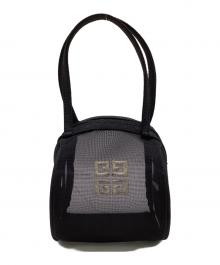GIVENCHY（ジバンシィ）の古着「メッシュミニバッグ」｜ブラック