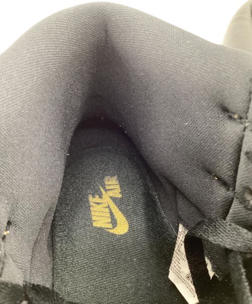 NIKE（ナイキ）NIKE (ナイキ) AIR JORDAN 1 RETRO HIGH OG（エア ジョーダン 1 レトロ ハイ オージー） ブラック×ゴールド サイズ:US10の古着・服飾アイテム