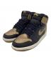 NIKE（ナイキ）の古着「AIR JORDAN 1 RETRO HIGH OG（エア ジョーダン 1 レトロ ハイ オージー）」｜ブラック×ゴールド