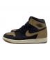 NIKE (ナイキ) AIR JORDAN 1 RETRO HIGH OG（エア ジョーダン 1 レトロ ハイ オージー） ブラック×ゴールド サイズ:US10：10000円