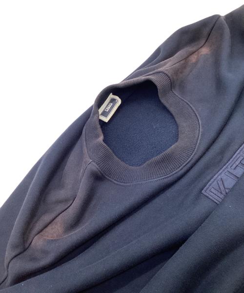 KITH（キス）KITH (キス) Box Logo Crewneck（ボックス ロゴ クルーネック）スウェットスウェット ネイビー サイズ:Mの古着・服飾アイテム