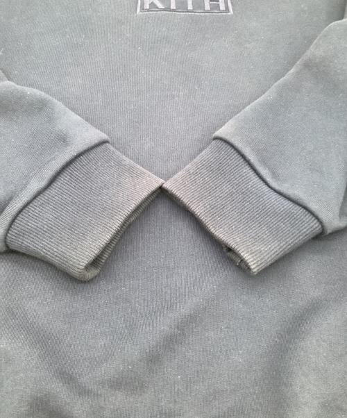 KITH（キス）KITH (キス) Box Logo Crewneck（ボックス ロゴ クルーネック）スウェットスウェット ネイビー サイズ:Mの古着・服飾アイテム