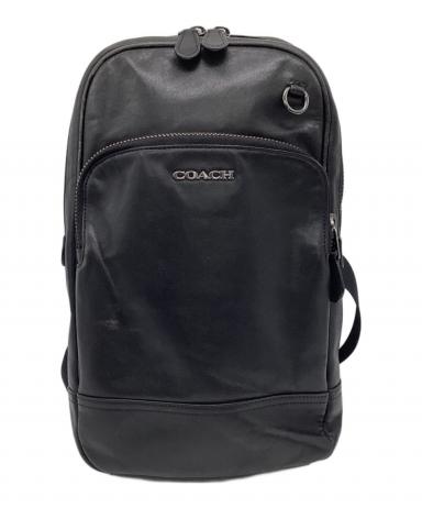 未使用　COACH グラハム　バッグパック　ヘザーグレー レザー　美品 中古・古着通販】COACH (コーチ) Graham Pack（グラハム パック