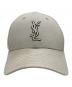 SAINT LAURENT (サンローラン) New Era (ニューエラ) YSL モノグラム キャップ アイボリー：15000円