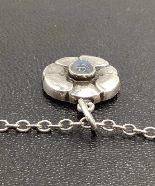 Georg Jensen（ジョージジェンセン）Georg Jensen (ジョージジェンセン) フラワーモチーフ ネックレス シルバーの古着・服飾アイテム