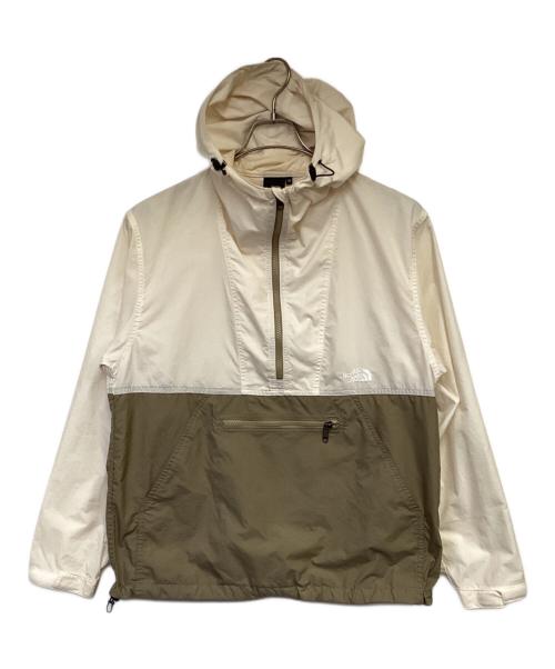 THE NORTH FACE（ザ ノース フェイス）THE NORTH FACE (ザ ノース フェイス) Compact Anorak（コンパクト アノラック） ベージュ サイズ:Mの古着・服飾アイテム
