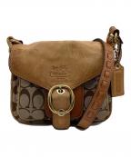 COACHコーチ）の古着「シグネチャー ミニショルダーバッグ」