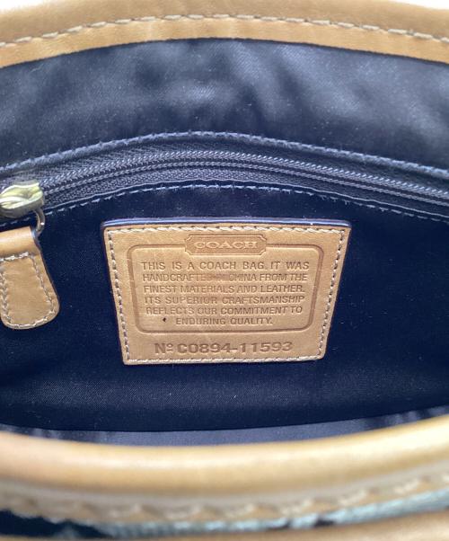 COACH（コーチ）COACH (コーチ) シグネチャー ミニショルダーバッグの古着・服飾アイテム