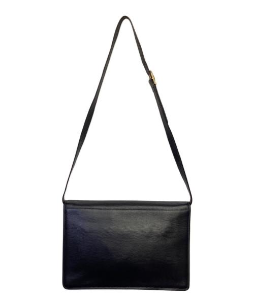 Yves Saint Laurent（イヴサンローラン）Yves Saint Laurent (イヴサンローラン) ショルダーバッグ ブラックの古着・服飾アイテム