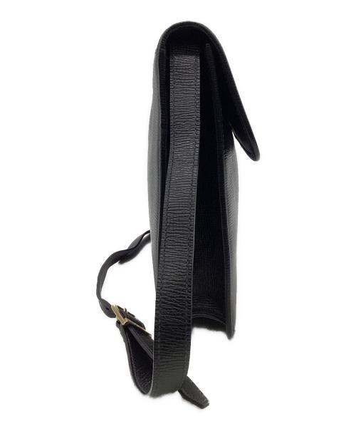 Yves Saint Laurent（イヴサンローラン）Yves Saint Laurent (イヴサンローラン) ショルダーバッグ ブラックの古着・服飾アイテム