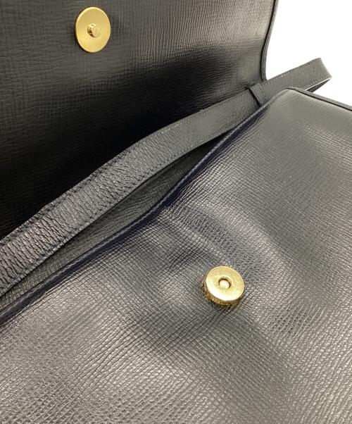Yves Saint Laurent（イヴサンローラン）Yves Saint Laurent (イヴサンローラン) ショルダーバッグ ブラックの古着・服飾アイテム
