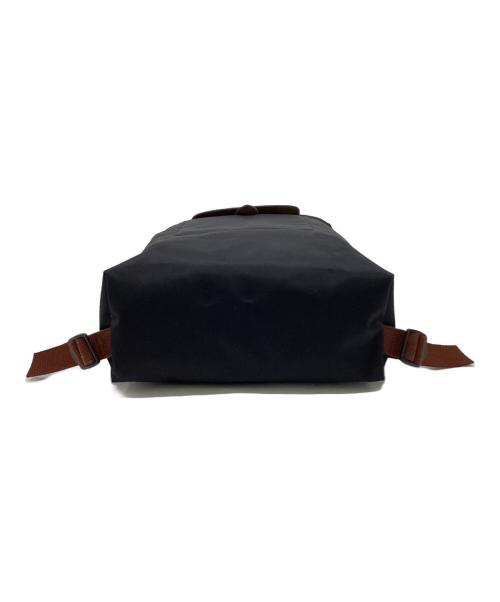 LONGCHAMP（ロンシャン）LONGCHAMP (ロンシャン) リュック ブラック×ブラウンの古着・服飾アイテム