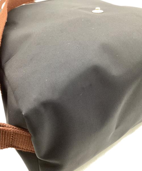 LONGCHAMP（ロンシャン）LONGCHAMP (ロンシャン) リュック ブラック×ブラウンの古着・服飾アイテム