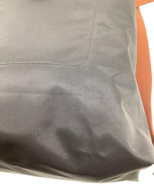 LONGCHAMP（ロンシャン）LONGCHAMP (ロンシャン) リュック ブラック×ブラウンの古着・服飾アイテム
