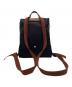 LONGCHAMP (ロンシャン) リュック ブラック×ブラウン：10000円