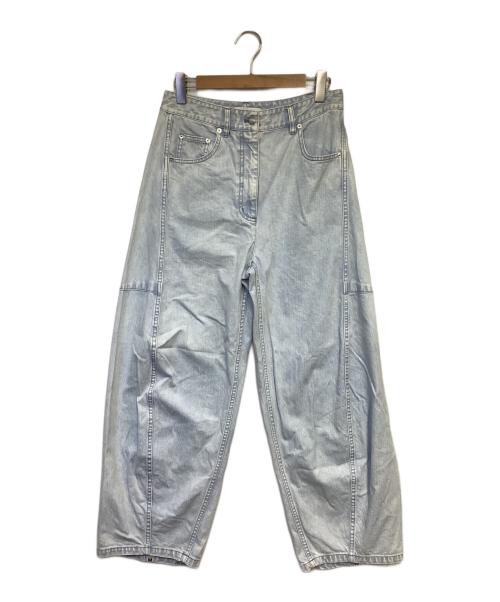 tibi（ティビ）tibi (ティビ) Bleached Denim Sid Jean（ブリーチデニム シドジーンズ スカイブルー サイズ:27の古着・服飾アイテム