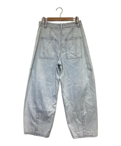 tibi（ティビ）tibi (ティビ) Bleached Denim Sid Jean（ブリーチデニム シドジーンズ スカイブルー サイズ:27の古着・服飾アイテム