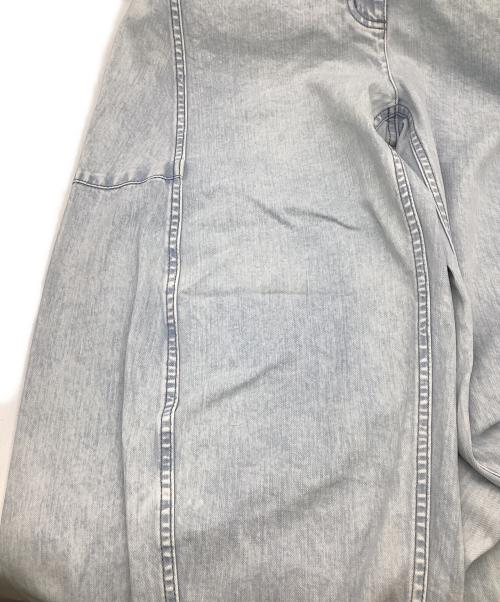 tibi（ティビ）tibi (ティビ) Bleached Denim Sid Jean（ブリーチデニム シドジーンズ スカイブルー サイズ:27の古着・服飾アイテム