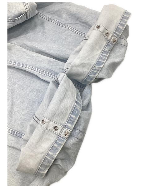 tibi（ティビ）tibi (ティビ) Bleached Denim Sid Jean（ブリーチデニム シドジーンズ スカイブルー サイズ:27の古着・服飾アイテム