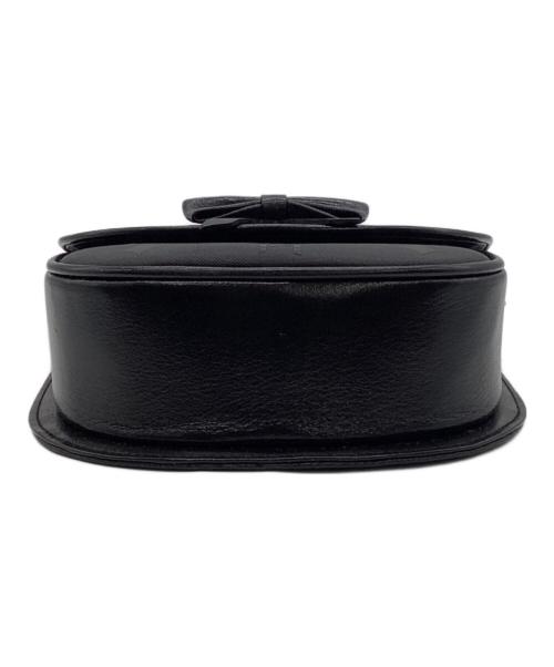 MCM（エムシーエム）MCM (エムシーエム) モノグラム ショルダーバッグ ブラックの古着・服飾アイテム