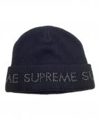 SUPREMEシュプリーム）の古着「スタッズビーニー」｜ブラック