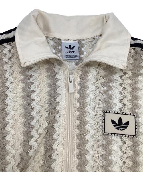 adidas Originals（アディダスオリジナル）adidas Originals (アディダスオリジナル) サマーグローファイヤーバードトラックトップ アイボリー サイズ:J/Lの古着・服飾アイテム