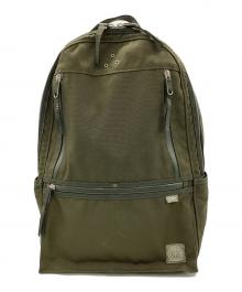 Porter Classic（ポータークラシック）の古着「NEWTON CITY RUCKSACK（ニュートン シティ ラックサック）」｜カーキ