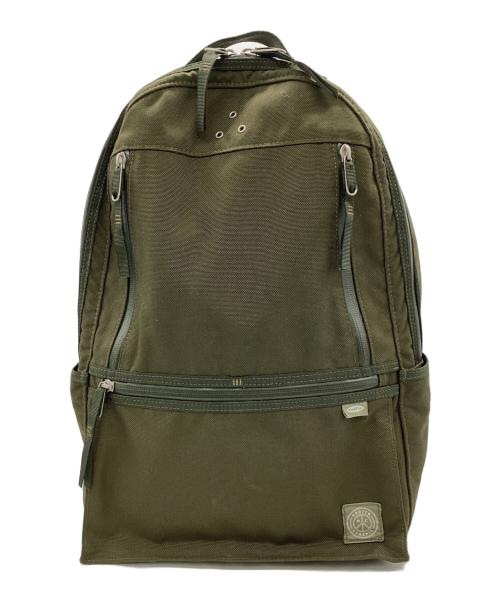 Porter Classic（ポータークラシック）Porter Classic (ポータークラシック) NEWTON CITY RUCKSACK（ニュートン シティ ラックサック） カーキの古着・服飾アイテム