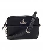Vivienne Westwoodヴィヴィアンウエストウッド）の古着「SAFFIANO CAMERA BAG（サフィアーノ カメラ バッグ）」｜ブラック