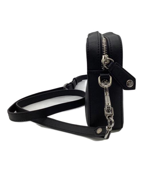 Vivienne Westwood（ヴィヴィアンウエストウッド）Vivienne Westwood (ヴィヴィアンウエストウッド) SAFFIANO CAMERA BAG（サフィアーノ カメラ バッグ） ブラックの古着・服飾アイテム