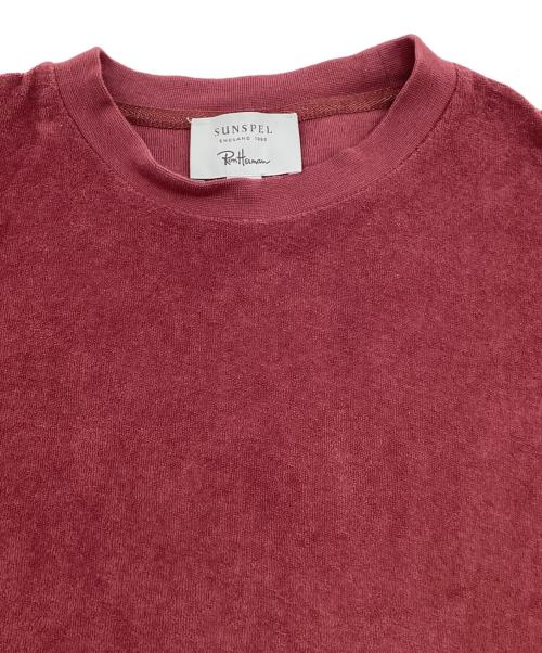 SUNSPEL（サンスペル）SUNSPEL (サンスペル) Pile Tee（パイル Tシャツ） パープル サイズ:Sの古着・服飾アイテム
