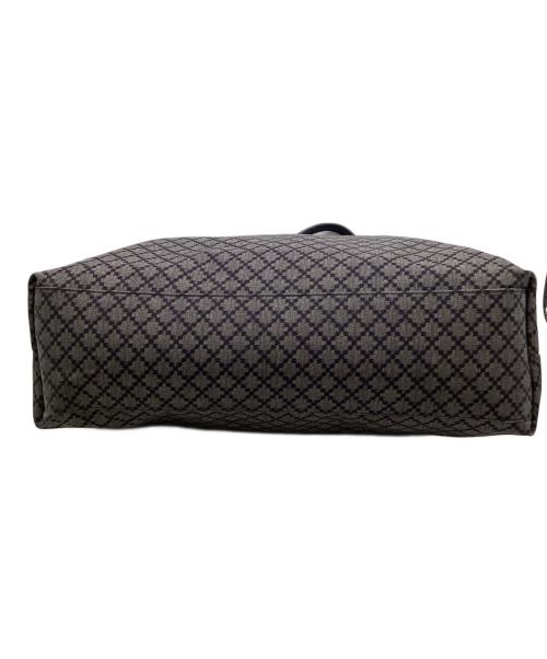 GUCCI（グッチ）GUCCI (グッチ) ディアマンテ トートバッグ ネイビー×グレーの古着・服飾アイテム