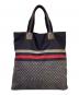 GUCCI (グッチ) ディアマンテ トートバッグ ネイビー×グレー：35000円